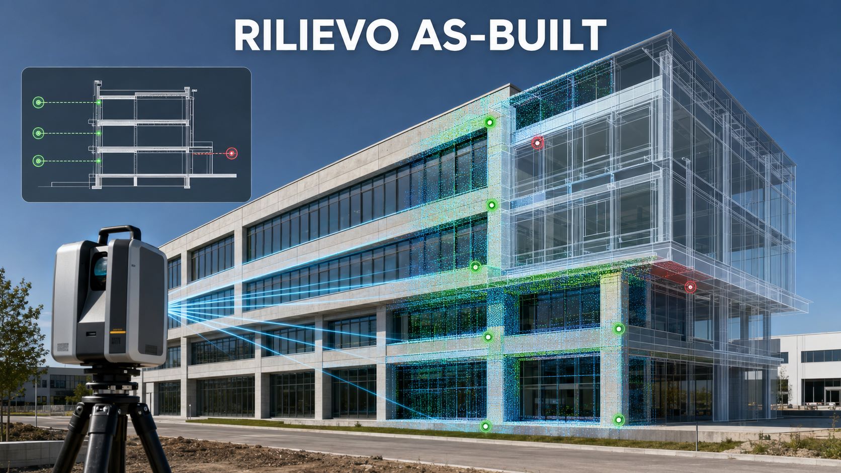 Rilievo As-Built: Cos'è e Come si Fa — Guida Completa